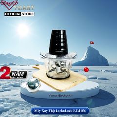 Máy Xay Thịt Lock&Lock EJM156BLK - Cối Thủy Tinh 1 Lít, Công Suất 400W, Thiết Kế Nhỏ Gọn, Dễ Dàng Sử Dụng cho Món Ăn Ngon Hơn