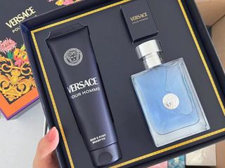 ✨ Set Nước Hoa Versace Pour Homme EDT Chính Hãng Nam Tính (100ml + 150ml + 5ml)
