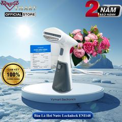 Bàn là hơi nước cầm tay LocknLock ENI148 - Hàng Chính Hãng 1000W, Thiết kế nhỏ gọn, ủi nhanh chóng cho quần áo, du lịch và công tác.