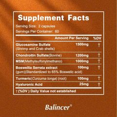 Hàng Mỹ Chính Hãng - Arazo Nutrition Joint Support Advanced Formula 180 Viên | Glucosamine 1500mg, Chondroit, MSM Hỗ Trợ Xương Khớp