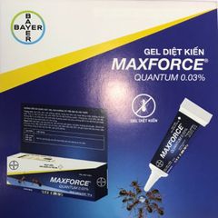 Gel diệt kiến MAXFORCE QUANTUM 0.03%, hiệu quả diệt kiến phổ biến, sản phẩm BAYER, tuýp 12g 779572