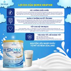 Skmix Heathie - Sữa bột dinh dưỡng phù hợp cho người lớn tuổi (850g) 779623