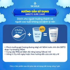Naruto Sure Canxi Thực phẩm dùng cho chế độ ăn đặc biệt 779625