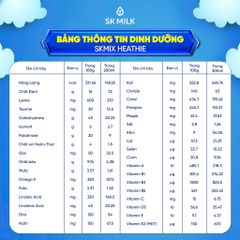 Skmix Heathie - Sữa bột dinh dưỡng phù hợp cho người lớn tuổi (850g) 779623
