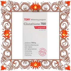 (Đẳng Cấp) Serum Trắng Da Angel's Liquid 7day Whitening Program Glutathione 700 V-ampoule 30ml Hỗ Trợ Giảm Nám Và Tàn Nhang, Dưỡng Sáng Da Nội Địa