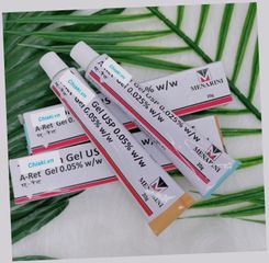 (Cao Cấp) Kem chăm sóc mụn Tre Gel USP Aret 0.025% Menarini Cho Da Nhạy Cảm, Thích Hợp Người Mới Sử Dụng Hỗ Trợ Giảm Mụn Ẩn, Mụn Viêm Nội Địa Mẫu Mới Đầy Đủ