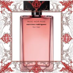 (Đẳng Cấp) Nước hoa chiết 10ml Narciso Rodriguez For Her Musc Noir Rose Hương quyến rũ từ xạ hương, vanilla, và mận cho phái đẹp tự tin tỏa sáng Nội Địa