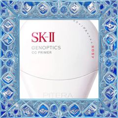 (Đẳng Cấp) Kem Chống Nắng Trang Điểm SK-II GenOptics CC Primer Rosy SPF 50+/ PA++++ Bảo Vệ & Làm Sáng Da, Lớp Trang Điểm Tự Nhiên Uy Tín