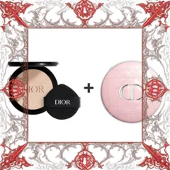 (Bản Mới) [ không hộp ] Combo Lõi Phấn Nước + Vỏ Hộp Dior Forever Cushion Pink Cannage Màu Hồng Tone 1N Neutral Mẫu Mới