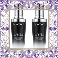(Đẳng Cấp) Set Tinh Chất Trẻ Hóa Da Lancôme Advanced Génifique Serum (50ml x 2) Giải Pháp Chăm Sóc Da Lão Hóa, Dưỡng Ẩm Hiệu Quả, Đẹp Tươi Trẻ. Cao Cấp