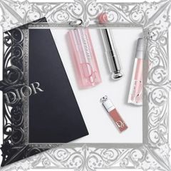 (Nhập Khẩu) [ không hộp ] Set Son Dưỡng Dior Addict Natural Glow Set 3 Món Đầy Đủ