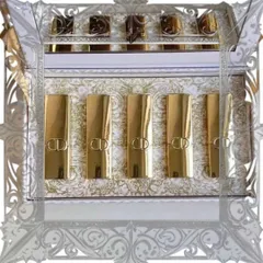 (Hàng Chuẩn) Set son Dior Rouge Dior 5 cây mini x 1.5g Bản 2025 Vỏ Vàng ( Kèm Túi Giấy Hãng) 326173 Chính Hãng