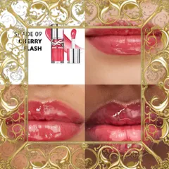 (Nhập Khẩu) Son Dưỡng Bóng YSL Loveshine Plumping Lip Oil Gloss 09 Cherry Flash Màu Hồng Anh Đào Chính Hãng