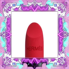 (Bản Mới) [ không hộp ] Son Rouge Hermès Rouge À Lèvres Mat 68 Rouge Bleu Màu Đỏ Thuần Mẫu Mới