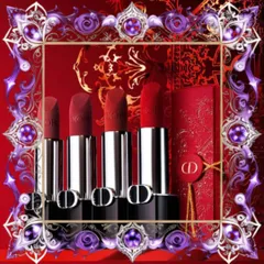 (Nhập Khẩu) [ không hôp ] Son Dior Rouge Dior Lunar New Year Limited Edition 777 Fahenheit Màu Đỏ Cam Nhập Khẩu