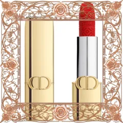(Loại Tốt) [ không hộp ] Son Dior Rouge Dior Lipstick Limited Edition Golden Case 999 Classic Red Velvet Màu Đỏ Tươi Uy Tín