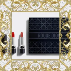 (Cao Cấp) Set Son Dior Rouge Dior Duo Collection Màu 999 Đỏ & 720 Hồng Tươi, Chất Son Mềm Mượt, Lâu Trôi Trang Điểm Đôi Môi Sang Trọng Hàng Chuẩn