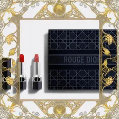 (Chính Hãng) [ không hộp ] Set Son Dior Rouge Dior Duo Collection Set Màu 999 & 720 Nội Địa