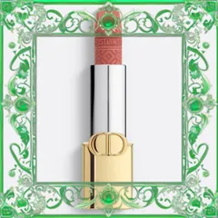 (Nhập Khẩu) Son Dior Rouge Dior Lipstick Limited Edition Golden Case 217 Velvet Màu Hồng Cam Đất 329192 Nội Địa