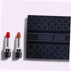 (Nhập Khẩu) [ không hộp ] Set Son Dior Rouge Dior Duo Collection Set Màu 999 & 840 Hàng Chuẩn Nội Địa