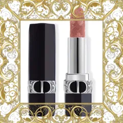 (Bản Mới) Son Dior Rouge Dior Couture Colour Refillable Lipstick Limited Edition 100 Nude Look Màu Hồng Nude Nhập Khẩu