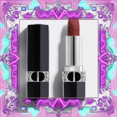 (Hàng Chuẩn) Son Dior Rouge New Matte 964 Ambitious Son Môi Màu Đỏ Mận Sang Trọng, Độ Bám Màu Lâu và Dưỡng Ẩm Tối Ưu Cao Cấp