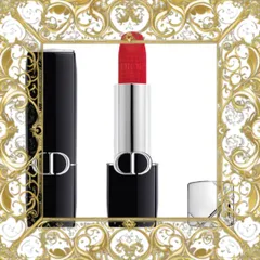 (Hàng Chất) Son Dior Rouge Dior Couleur Couture Velvet 764 Rouge Gipsy Màu Đỏ Hồng 3.5g Đầy Đủ