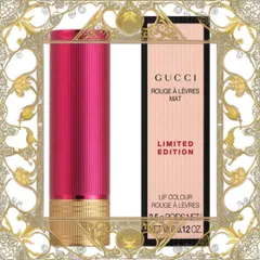 (Đẳng Cấp) Son Lì Gucci Rouge À Lèvres Mat Limited Edition Lip 505 Janet Rust Màu Đỏ Gạch Uy Tín