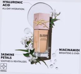 (Bản Mới) Kem Nền Yves Saint Laurent YSL All Hours Glow Tone LC1 Hàng Chuẩn Mẫu Mới