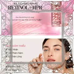 (Bản Mới) [ không hộp ] Viên tinh chất Retinol dưỡng da Elizabeth Arden Retinol + HPR Ceramide Capsules 90 Viên Uy Tín