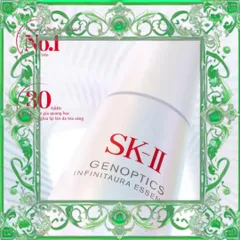 (Hàng Chất) Tinh Chất Dưỡng Sáng Da SK-II GenOptics Infinitaura Essence 50ml Đem lại làn da rạng rỡ và tươi trẻ từ công nghệ Nhật Bản Đầy Đủ