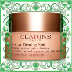 (Nhập Khẩu) Kem Dưỡng Ban Đêm Clarins Extra-Firming Nuit 50ml Kiểm Soát Nếp Nhăn, Phục Hồi Da, Tăng Độ Săn Chắc, Dưỡng Ẩm Sâu Hàng Chuẩn