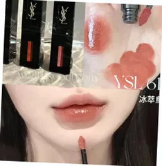 (Bản Mới) [ không hộp ] Son Kem Yves Saint Laurent YSL Vinyl Cream Lip Stain 610 Nude Champion Màu Nude Cam Mẫu Mới Chính Hãng