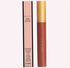 (Cao Cấp) [ không hộp ] Son Kem Lì Gucci Rouge Liquid Matte 505 Janet Rust Màu Đỏ Đất Nhập Khẩu Đầy Đủ