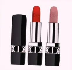 (Hàng Chất) Set 2 Son Mini Dior Rouge Màu 999 Velvet và 100 Velvet (1.5g x 2) Chất Son Mượt Mà, Bảo Màu Lâu Trôi, Sang Trọng và Thanh Lịch Hàng Chuẩn Nội Địa