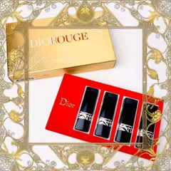 (Bản Mới) [ nobox ] Set Son Dior Mini Rouge Lipstick 4 Màu Hàng Chuẩn