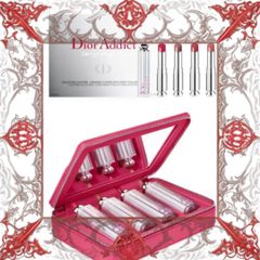 (Hàng Chất) Set Son Dior Addict Can't Get Enough Shine 4 Màu Dưỡng Môi Sang Trọng Kèm Túi Thời Trang Quà Tặng Tuyệt Vời Cao Cấp