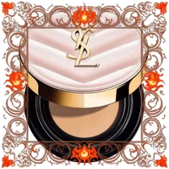 (Hàng Chất) Phấn Nước Yves Saint Laurent YSL Touche Eclat Glow Pact Cushion High Cover Mesh Foundation Tone B10 Porcelain Chính Hãng
