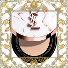 (Đẳng Cấp) Phấn Nước Trang Điểm Yves Saint Laurent YSL Beauté Touche Éclat Glow-Pact Cushion Foundation Tone B10 Porcelain Nội Địa