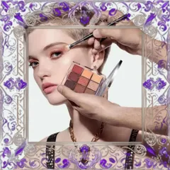 (Cao Cấp) Phấn Mắt Dior Backstage Eye Palette 003 Amber Neutrals 9 Ô Màu Hàng Chuẩn
