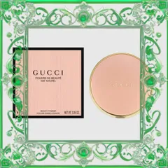 (Loại Tốt) Phấn Phủ Gucci Poudre De Beauté Màu Mat Naturel #00 Trang Điểm Cao Cấp, Kiềm Dầu Tốt, Làn Da Rạn Rỡ, Pháp Cao Cấp