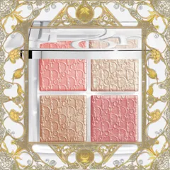 (Hàng Chuẩn) Phấn Bắt Sáng Và Tạo Khối Dior Backstage Glow Maximizer Palette 003 Pearly Peach Glow 10g Nội Địa