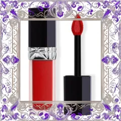 (Đẳng Cấp) Son Kem Dior Rouge Forever Liquid 999 Màu Đỏ Tươi Đầy Đủ