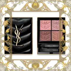 (Hàng Chất) Bảng Phấn Mắt Yves Saint Laurent YSL Couture Mini Clutch Eyeshadow Palette Màu 400 Babylone Roses Phấn Mắt Sang Trọng, Quyến Rũ, 10g Chính Hãng