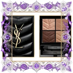 (Cao Cấp) Bảng Phấn Mắt Yves Saint Laurent YSL Couture Mini Clutch Eyeshadow Palette Màu 710 Over Brun, 10g 353033 Cao Cấp