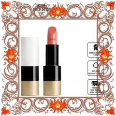 (Cao Cấp) [ nobox ] Son Hermes Rouge À Lèvres Satin 16 Beige Tadelakt màu cam đất Hàng Chuẩn