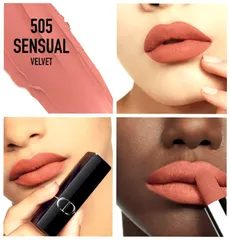 (Nhập Khẩu) [ nobox ] Son Dior Rouge Dior Couture Lipstick Velvet Finish 505 Sensual Màu Hồng Nude Mẫu Mới Nhập Khẩu