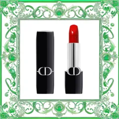 (Hàng Chất) [ tester ] Son Dior Rouge Lip Care Long Wear Satin Lipstick Mini 999 Màu Đỏ Tươi 1.5g Nội Địa