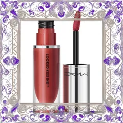 (Hàng Chuẩn) [ nobox ] Son Kem MAC Locked Kiss Ink 24HR Lipcolour 91 Emphatic Màu Cam Gạch Hàng Chuẩn