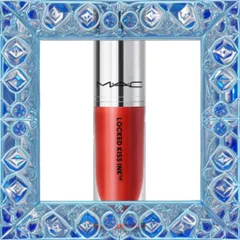 (Hàng Chuẩn) [ tester ] Son Kem MAC 95 Vicious Locked Kiss Ink Màu Đỏ Cam Mẫu Mới